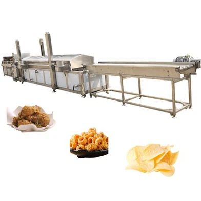 Folyamatos burgonya chips-sütő